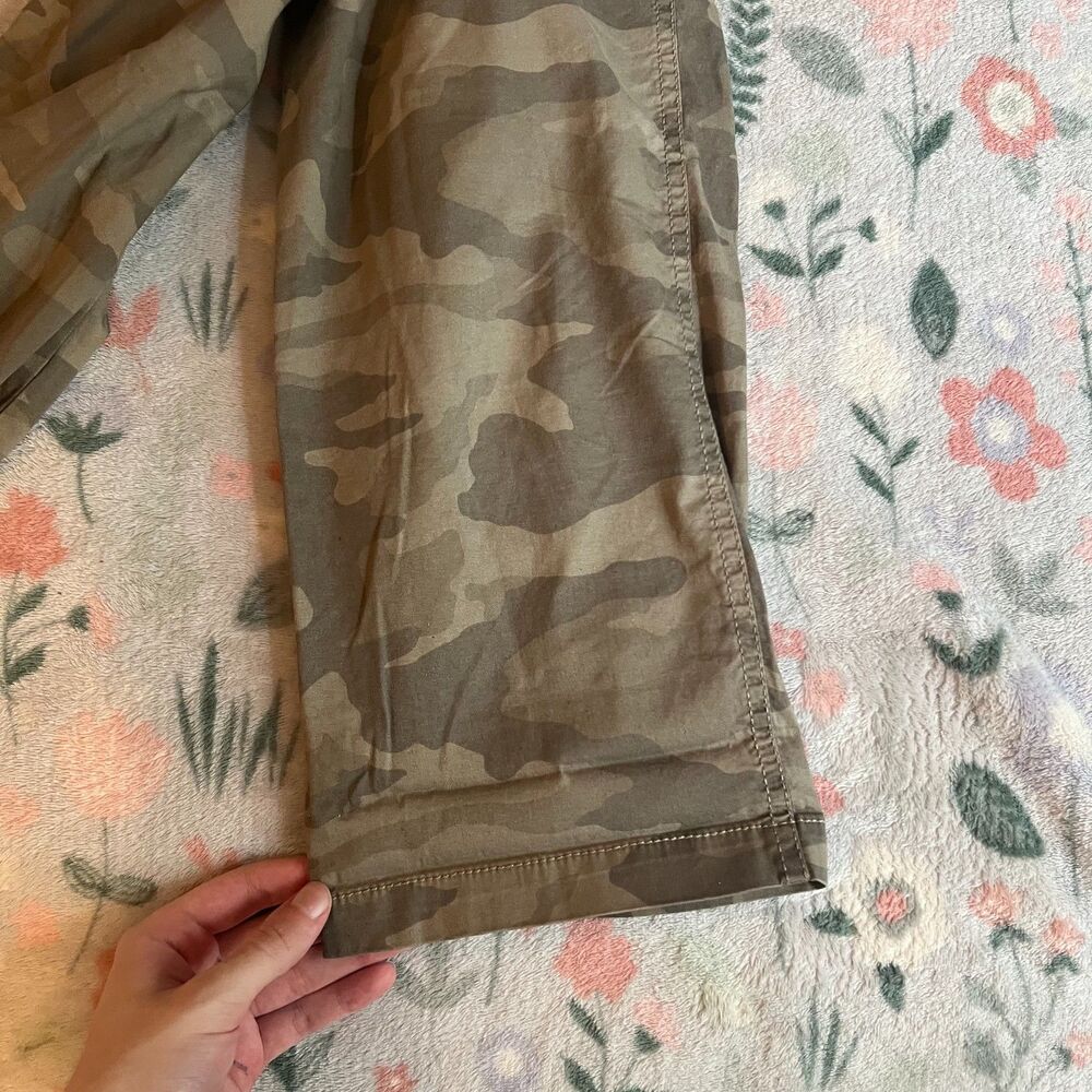 Sonoma Camouflage Capris 6 - Gorpcore Utility Military Grunge Indie Military Y2K - Picture 4 of 8